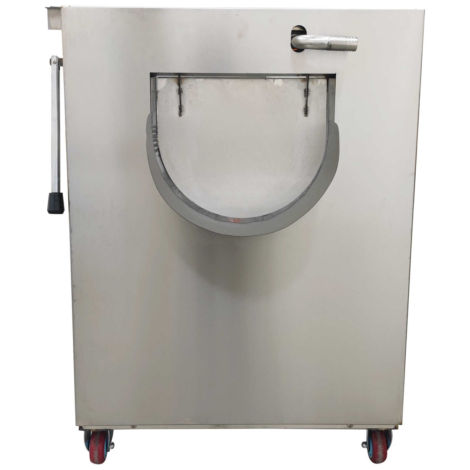 Electric Brush Roller Cleaning and Peeling Machine Carrot Potato 110V 1000kg/h