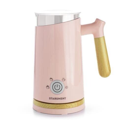 Starument Electric Milk Frother – Automatic Milk Foamer & Heater for Coffee