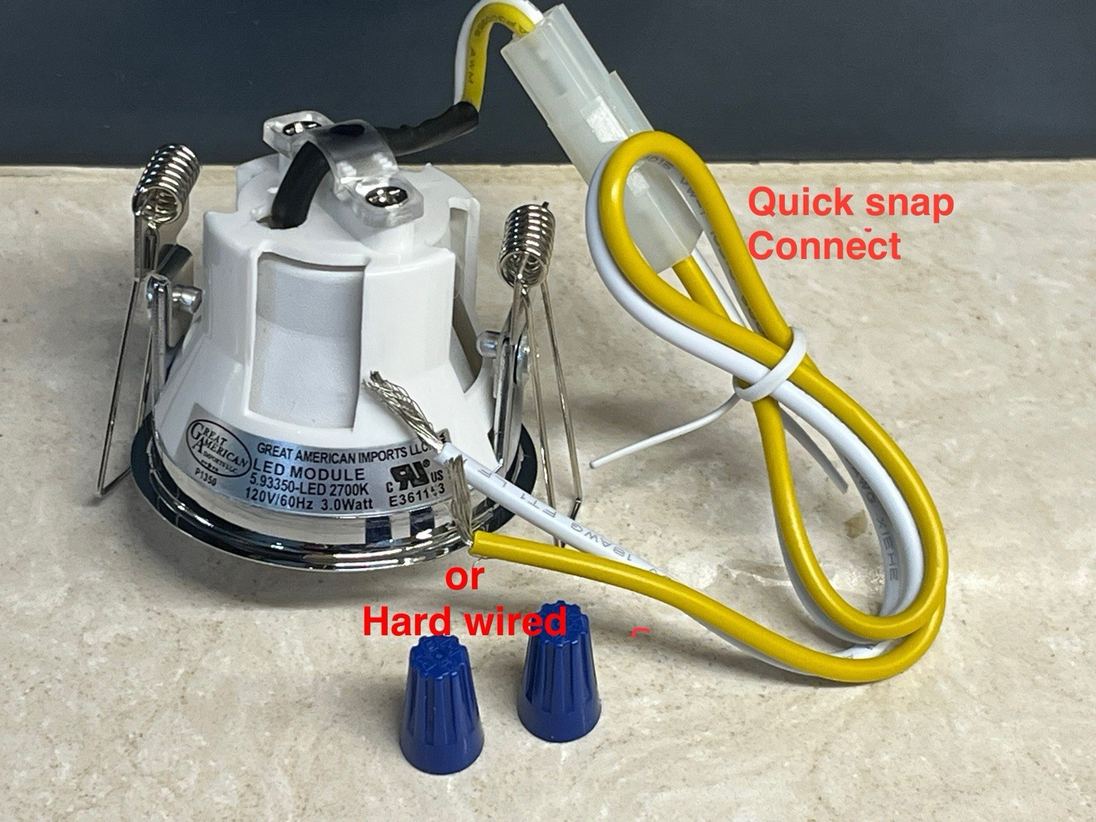 NEW Vent A Hood P1350 Integrated LED Light Bulb Assembly 2700K for Range Hood