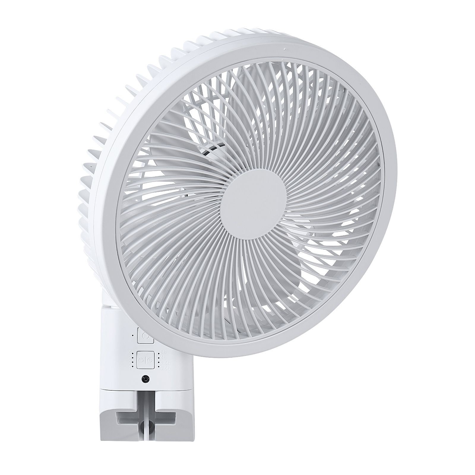 8.5 in Wall Mount Fan, Oscillating Hanging Fan with Remote Control
