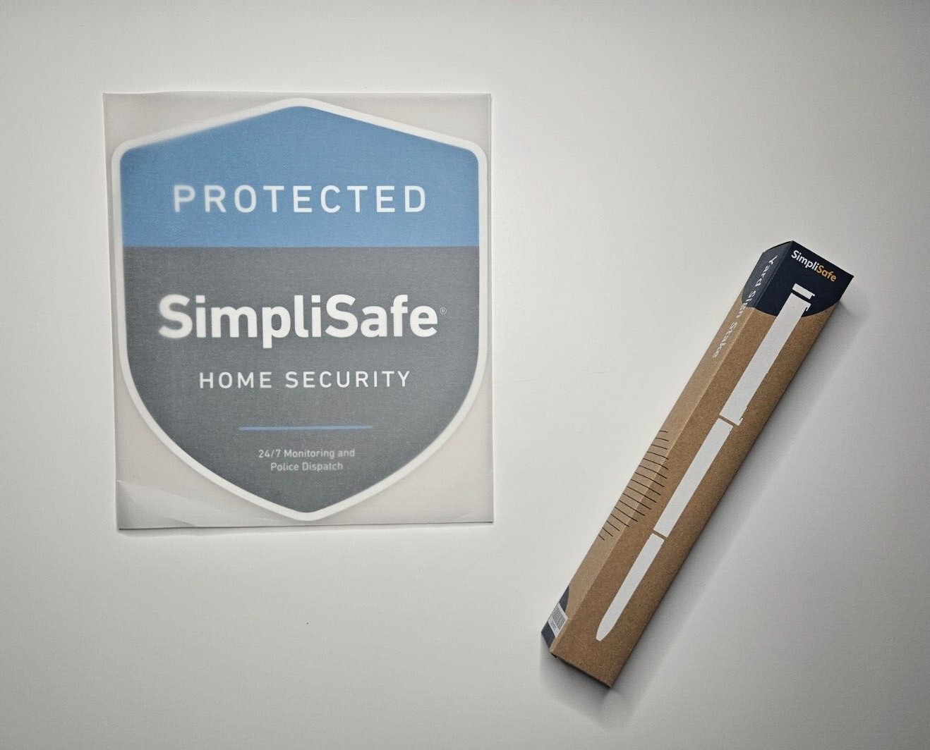 SimpliSafe Home Security Yard Sign With Stake