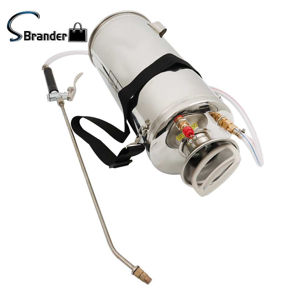 High Quality 2 Gallon Pump Sprayer Stainless Steel Sprayer With Reinforced Hose