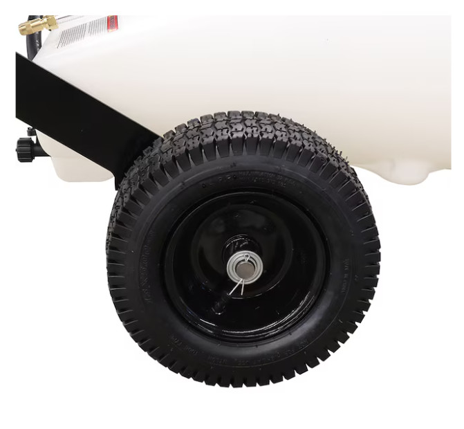 Master MFG 24 Gallon Deluxe Pull-Behind Broadcast Sprayer – 2.2GPM w 7 ft. Swath