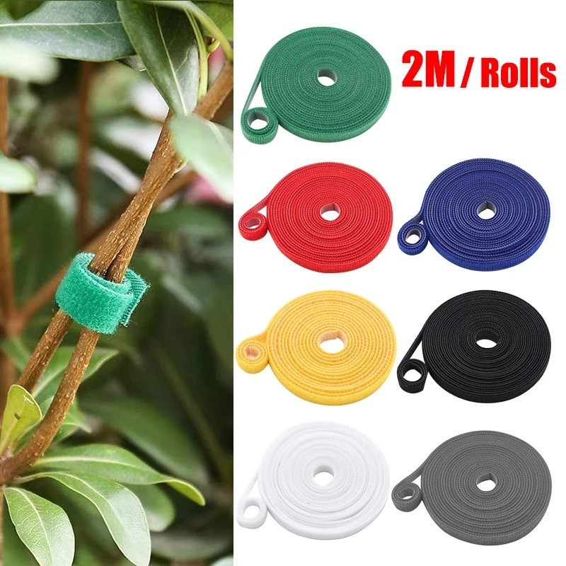 3 Rolls Green Garden Twine – Soft Nylon Plant Ties & Support Wrap for Garden
