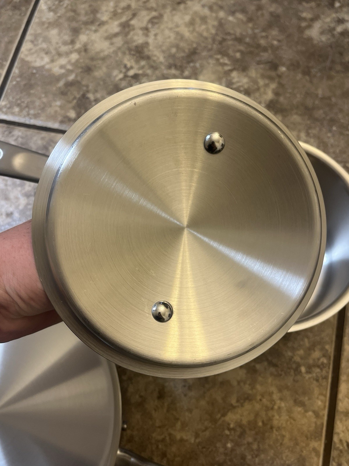 Made In Cookware Stainless 3.5 QT Saute Pan Pot & 2QT Saucepan Made-In Italy