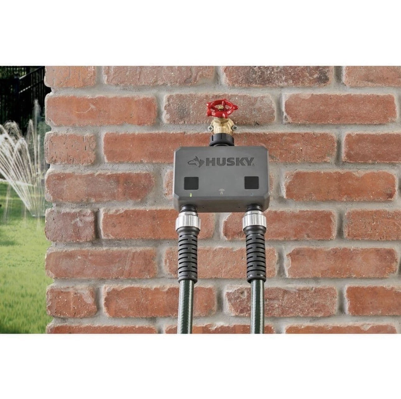 NEW! Husky Smart 2-Port Watering Timer Hubspace Bluetooth Sprinkler Irrigation