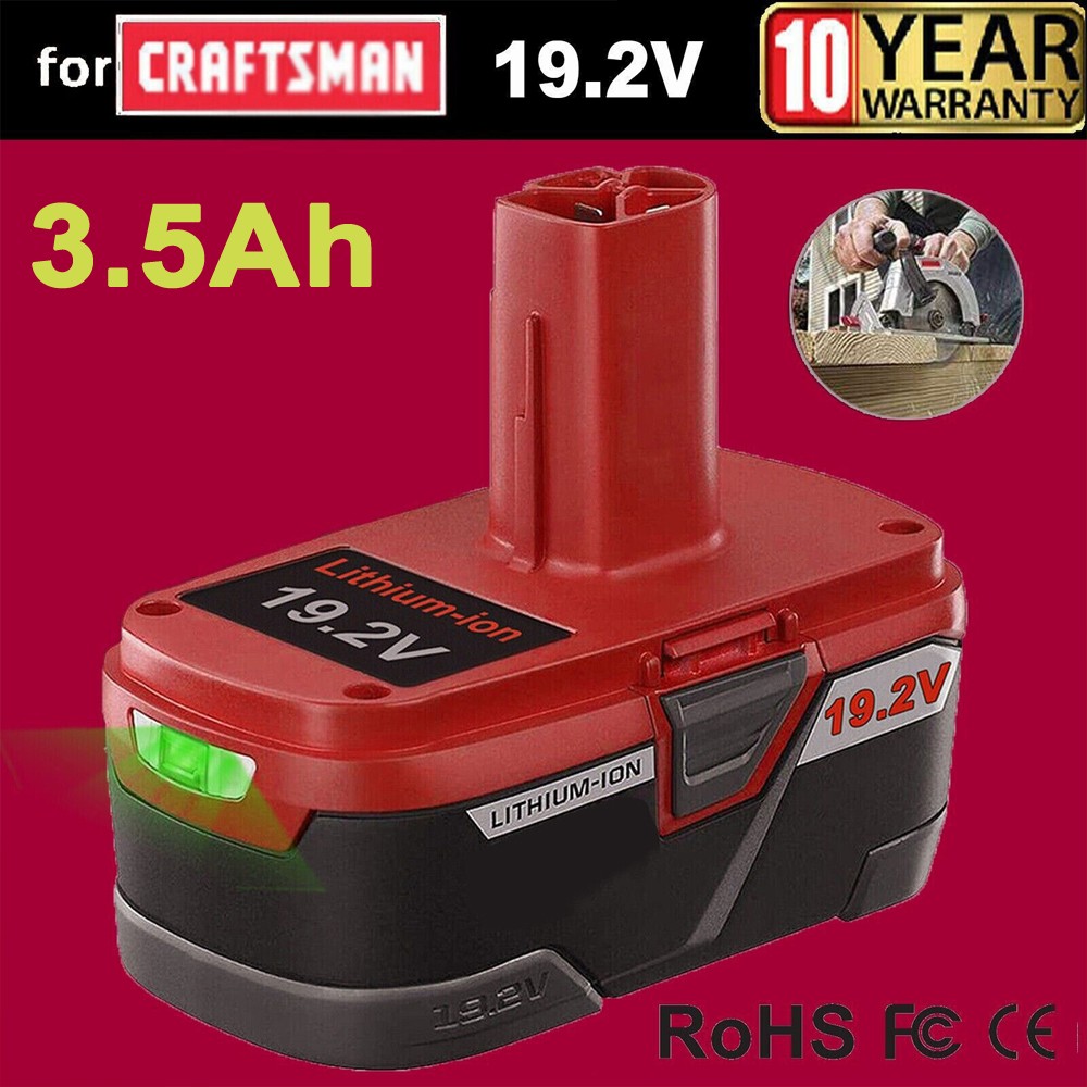 19.2V DieHard For Craftsman C3 Lithium 3.5AH XCP Battery 11375 Cordless Drill