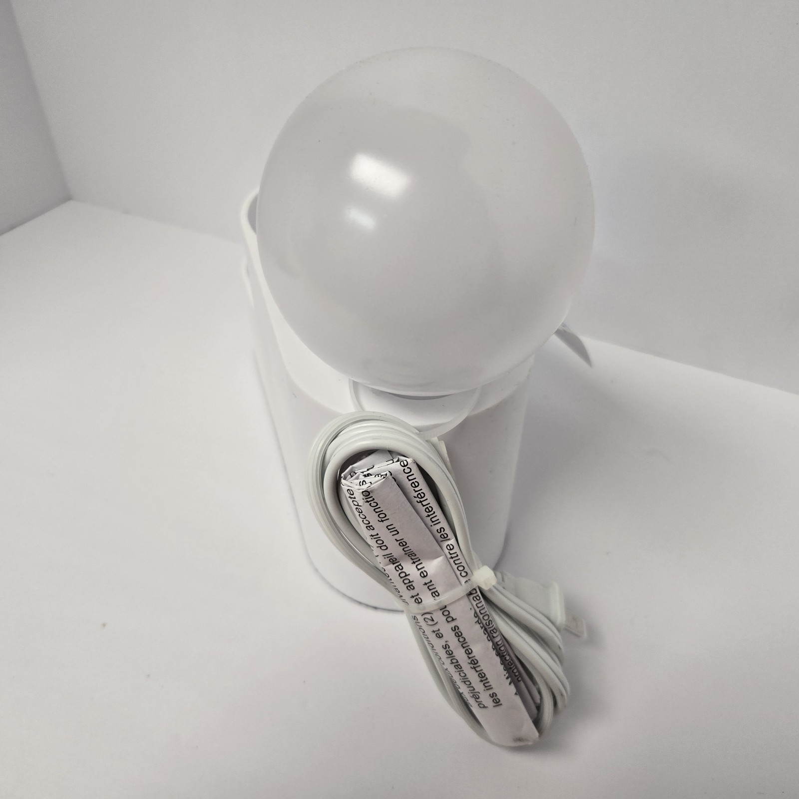 NEW Orb Light Organizer- Touch Table Lamp – Room Essentials™ Clean White