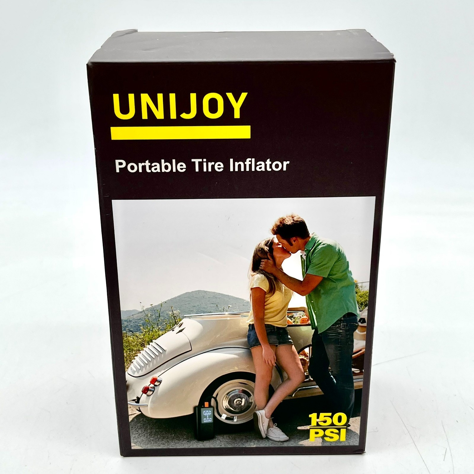Unijoy Portable Multi-Function Tire Inflator (150 PSI Max) Model U0032