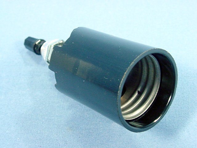 Leviton Bottom Turn Knob Candle Light Socket Lamp Holder 660W 250V Bulk 4155