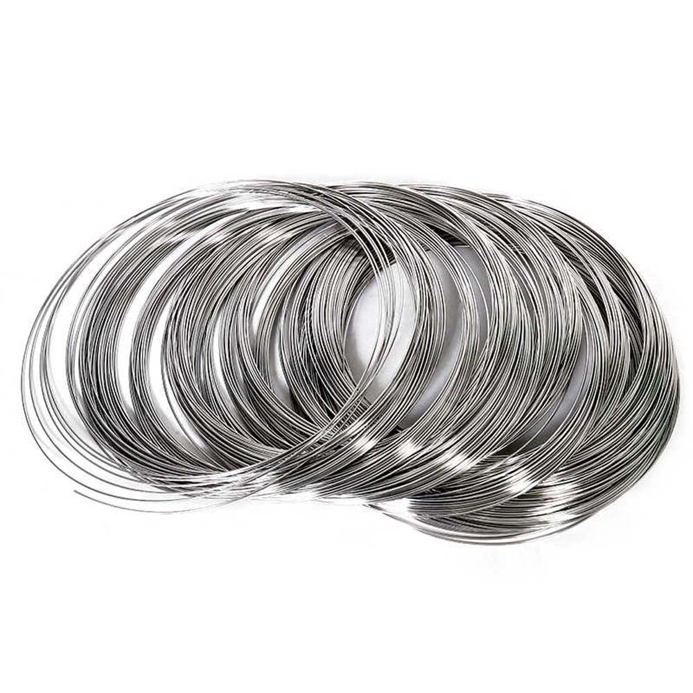 304 Stainless Steel Wire Single Soft/Hard Wire Jewellery Making Durable 0.1~3mm