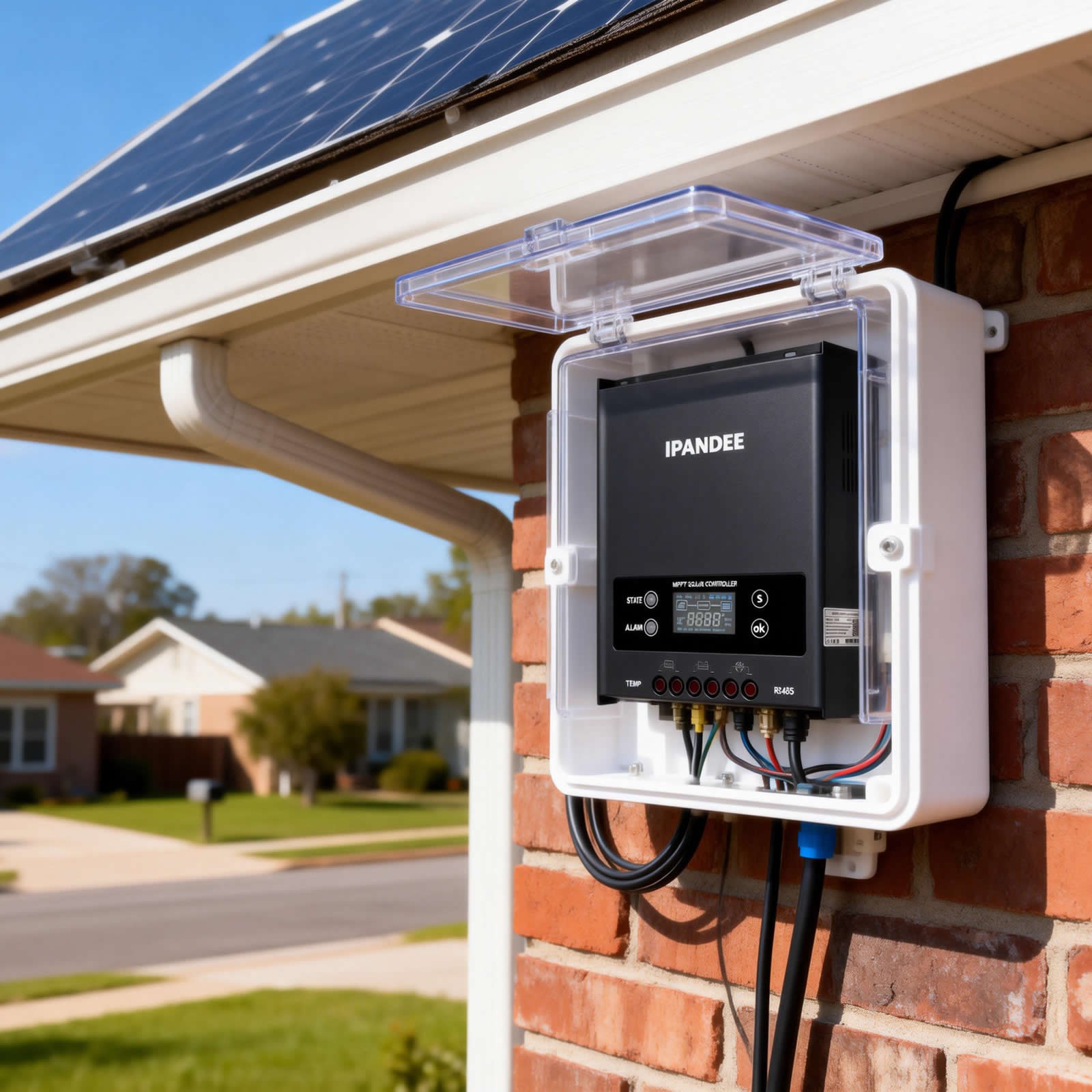 5200W 100A MPPT Solar Charge Controller 12V/24V/36V/48V LCD Battery PV Regulator