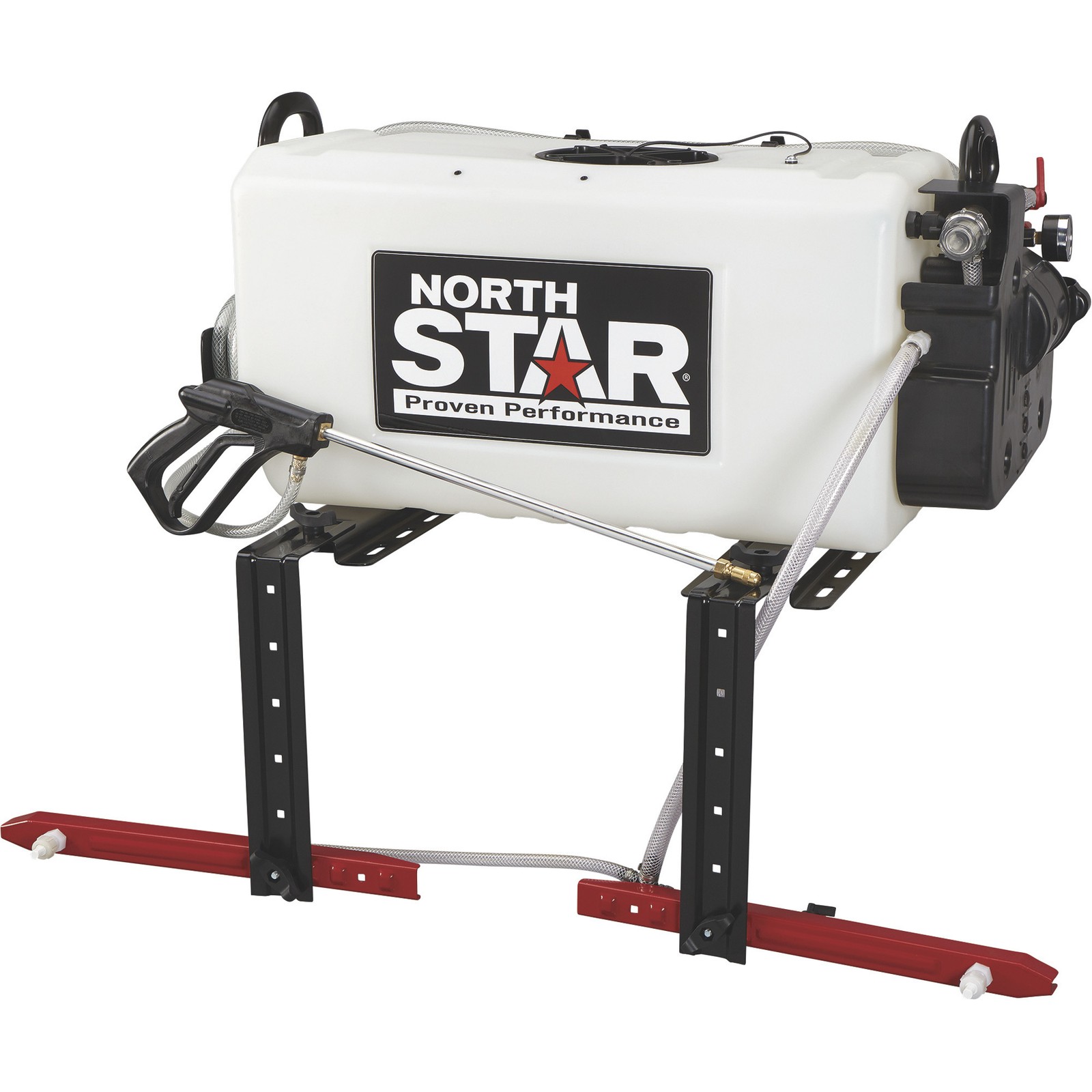 NorthStar ATV Broadcast and Spot Sprayer with 2-Nozzle Boom, 26-Gal. Capacity,