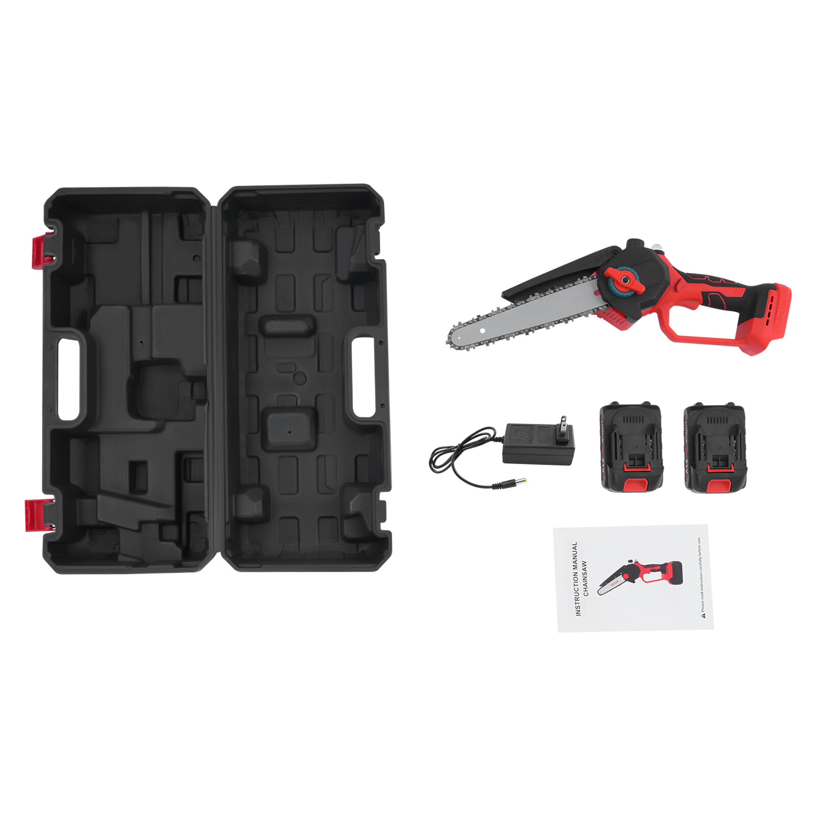 Electric Cordless Chain Saw Small Mini Handheld Chainsaw 1000W Battery Powered