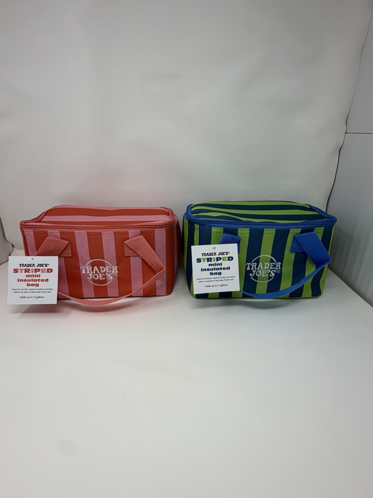 Trader Joe’s Mini Insulated Tote Cooler Bag Summer Collection – Set Of 6