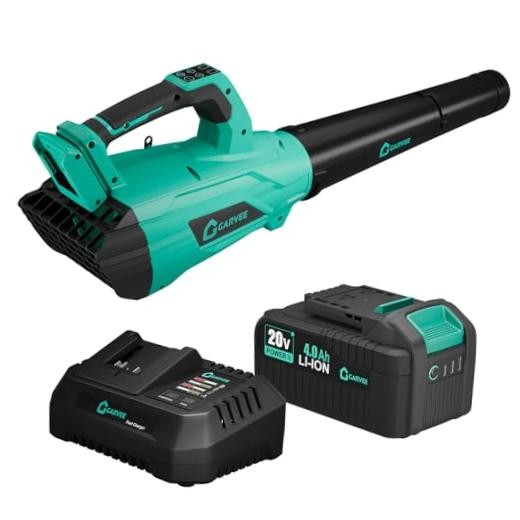 Leaf Blower Cordless – 750CFM Brushless （4.0Ah with Fast Charge 750CFM )