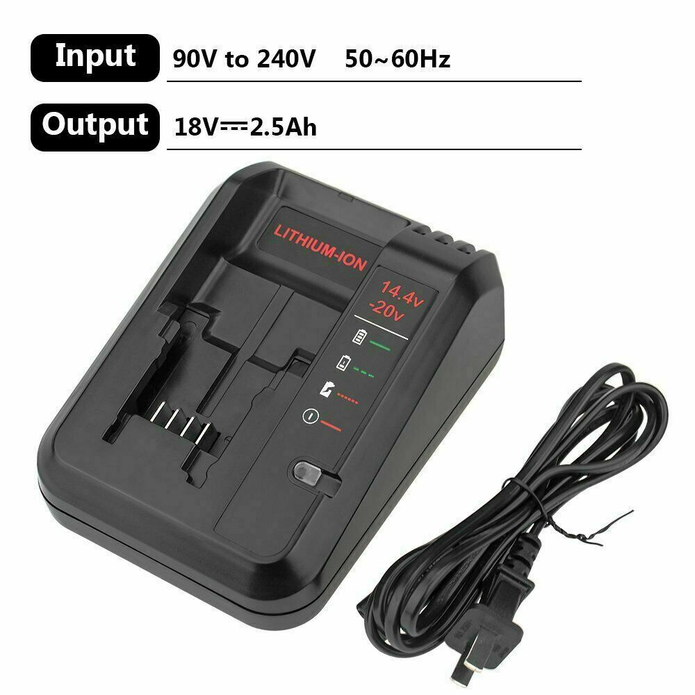 For Black+Decker 20V 2.5Ah Lithium MAX Battery Li-Ion LBXR20 LBXR2020 / Charger