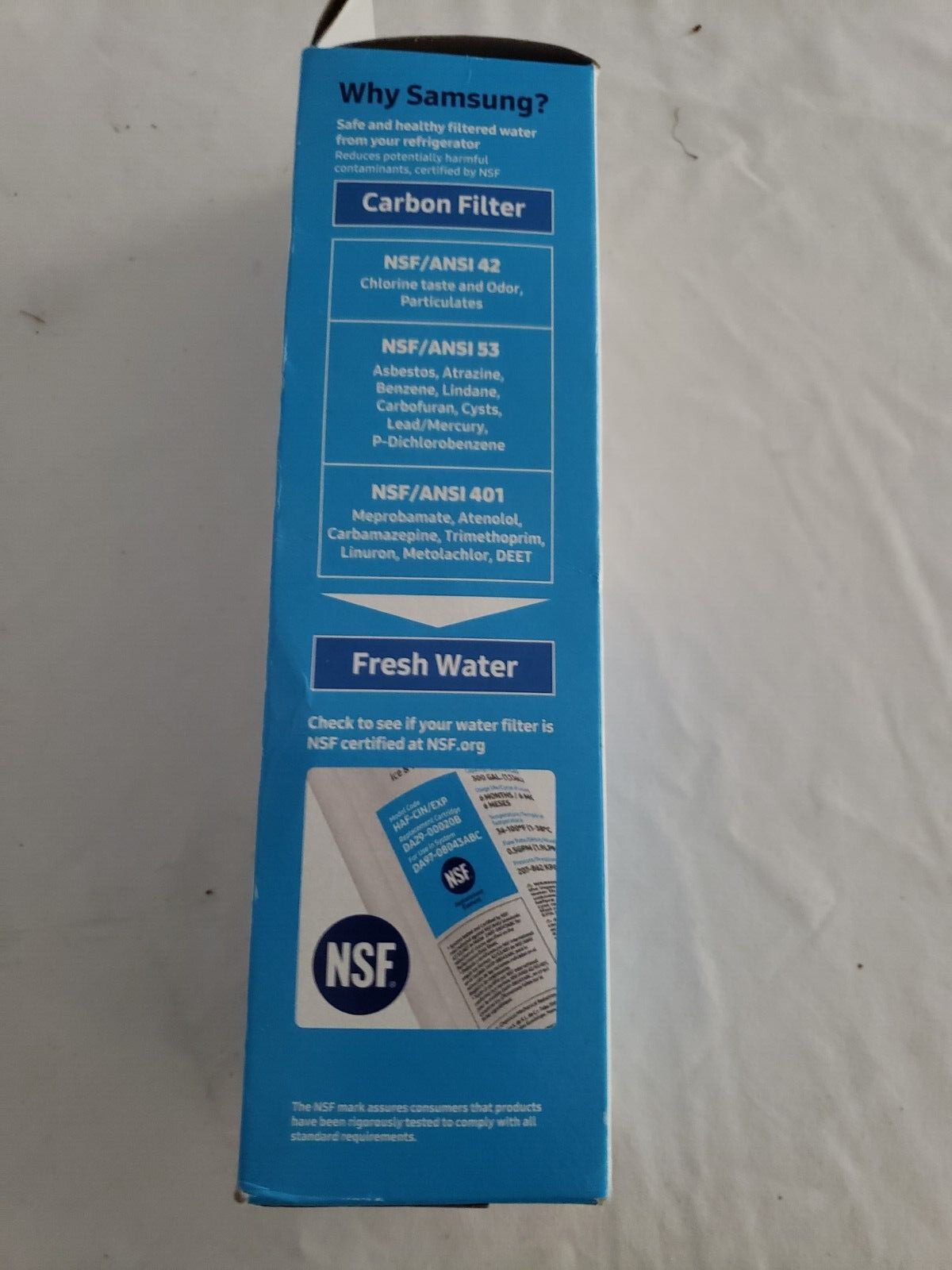 Samsung DA29-00020B HAF-CIN/EXP Refrigerator Water Filters Genuine New