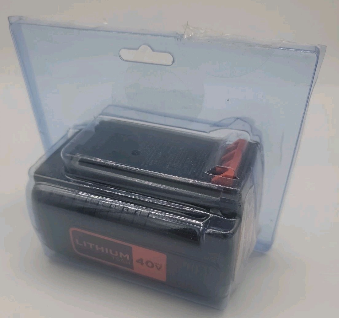 Black & Decker 40V Max 1.5 Ah Lithium-Ion Rechargeable Battery ~ Model #LBX1540