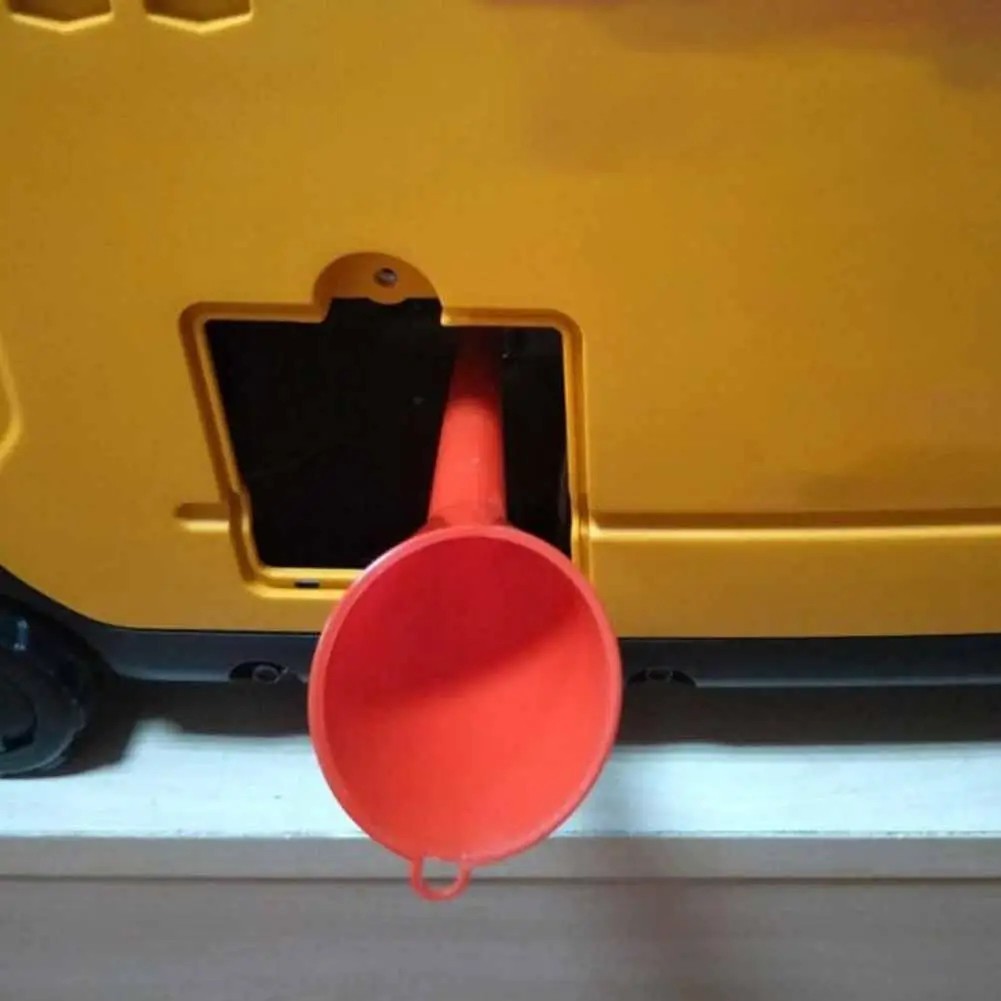 11pcs Fuel Funnels Set Plastic Long Neck Oil Funnel with Detachable Spout Filter