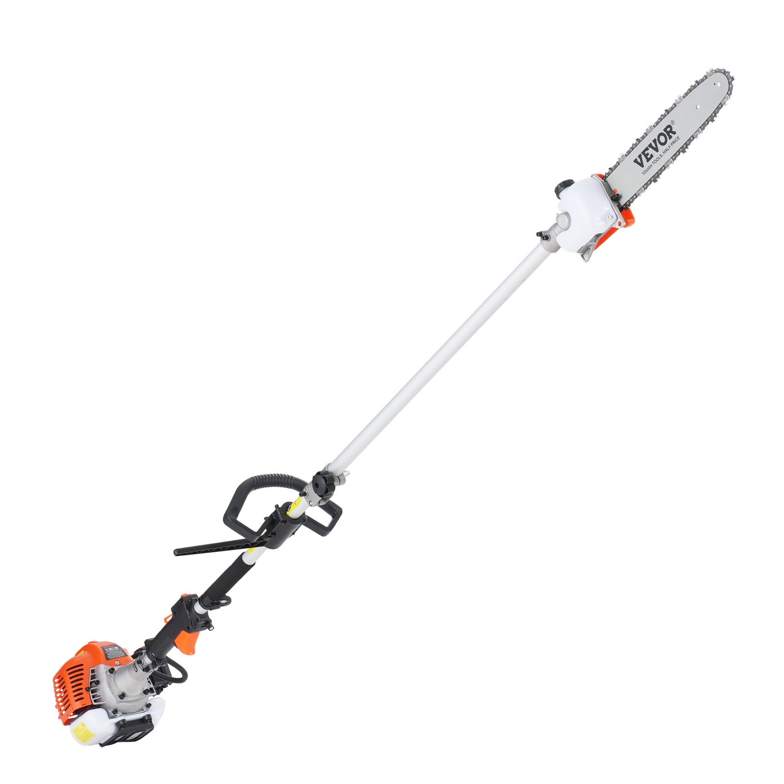 VEVOR 6-in-1 Multi-Functional Trimming Tools Gas Hedge Trimmer 33CC Weed Eater