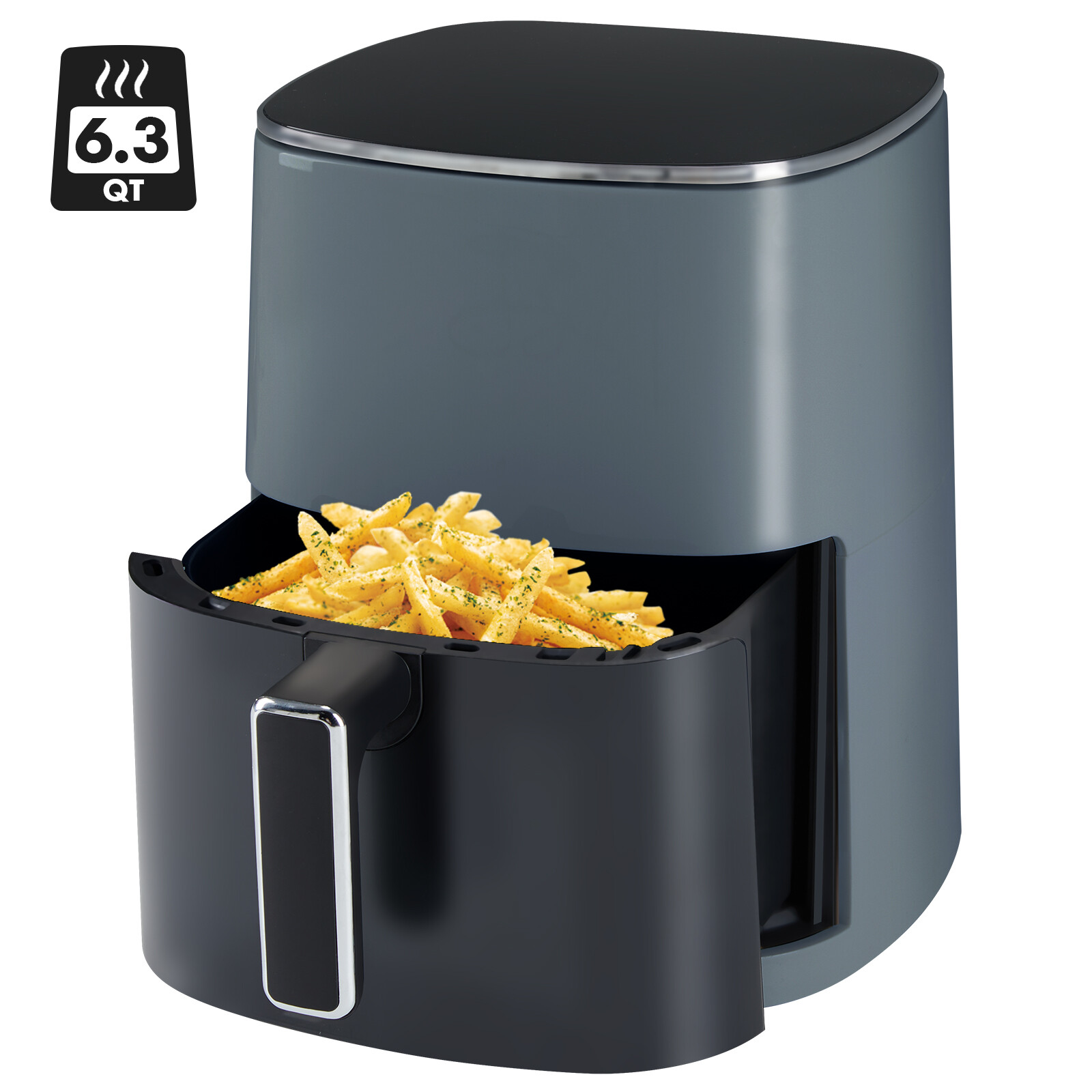 Multifunctional Air Fryer with 12 Programs, Viewing Window Dishwasher safe Parts