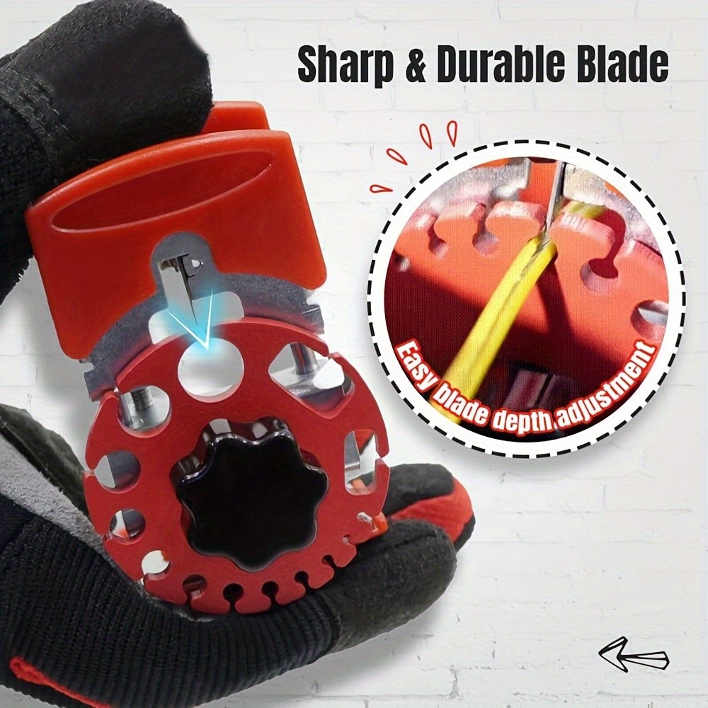 Practical User Friendly Stylish Manual Cable Stripping Tool with Multiple Blades