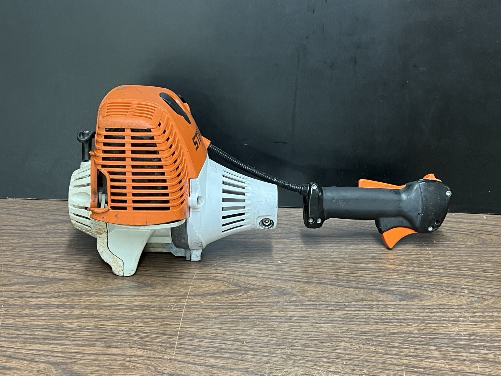 STIHL FS110R String Trimmer Engine Head 31cc Project STARTS UP RUNS Read Note 🔧