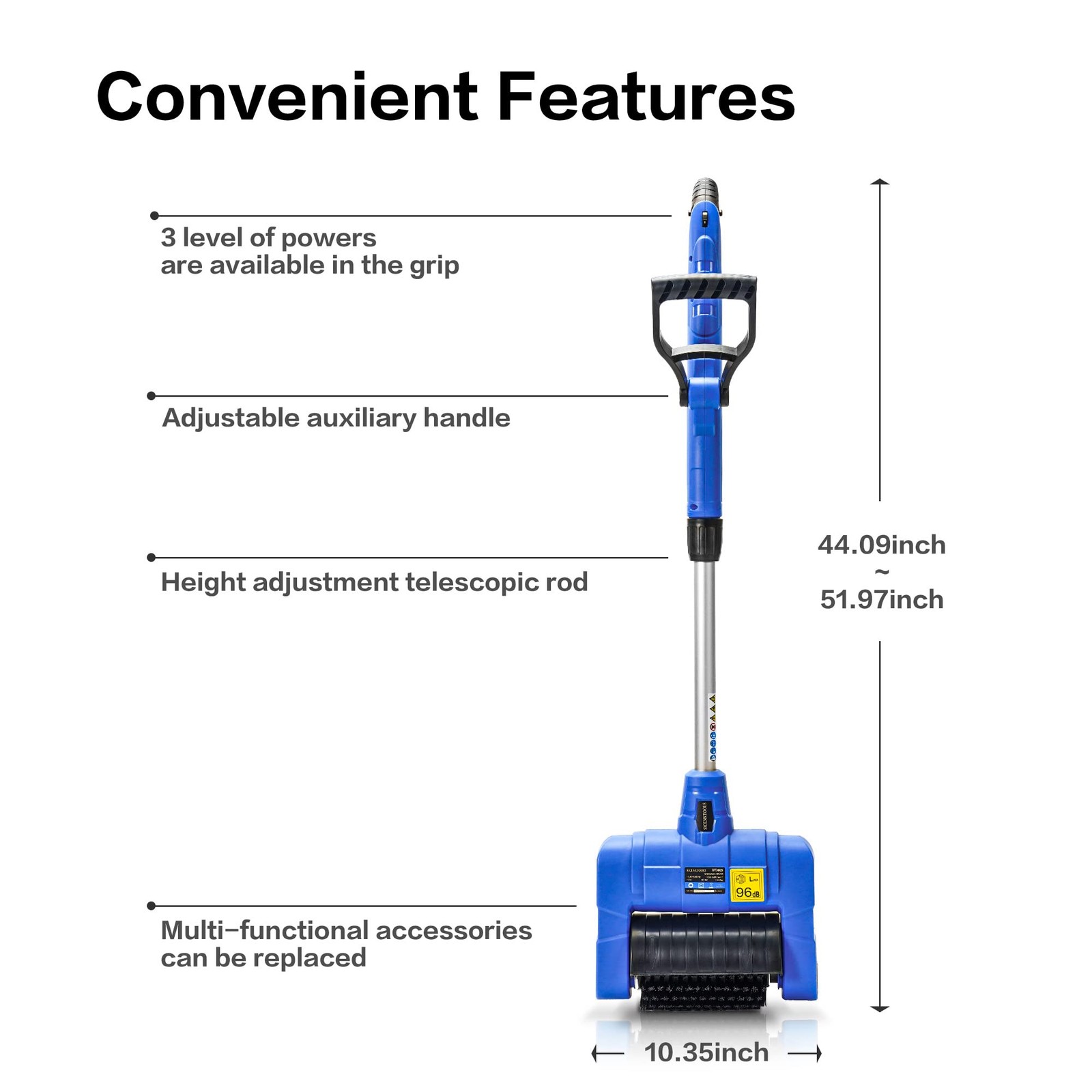 SICENXTOOLS Grout Cleaner for Tile Floors Electric Cleaner Machine Tile cleaner