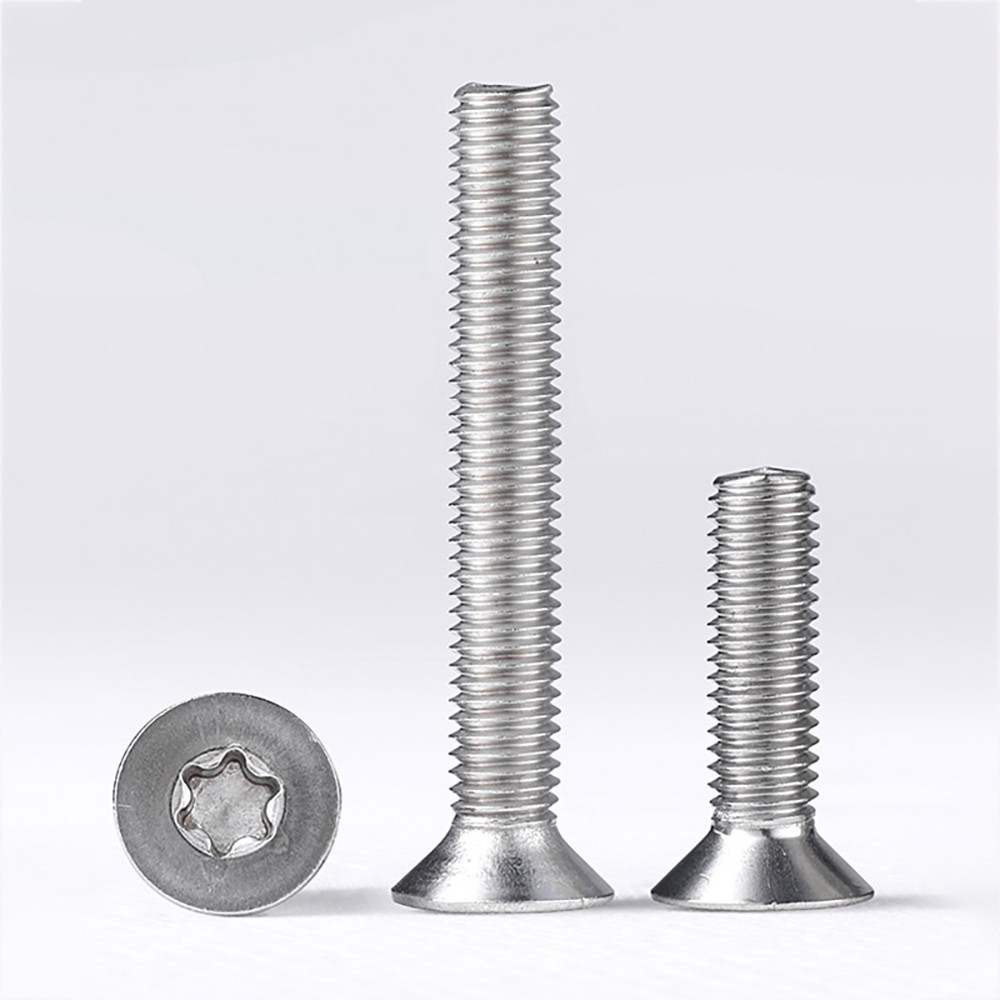 M1.4-M4 Torx Countersunk Machine Screws Flat Head Bolt A2 Stainless Steel Metric