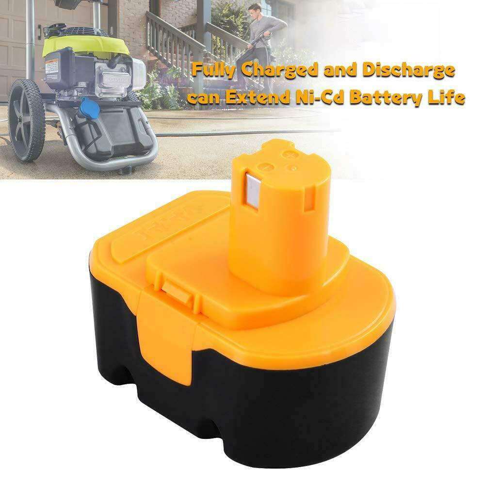 For Ryobi 14.4V 3.6Ah Ni-Mh Battery 130224010 1400671 130224011 or P117 Charger