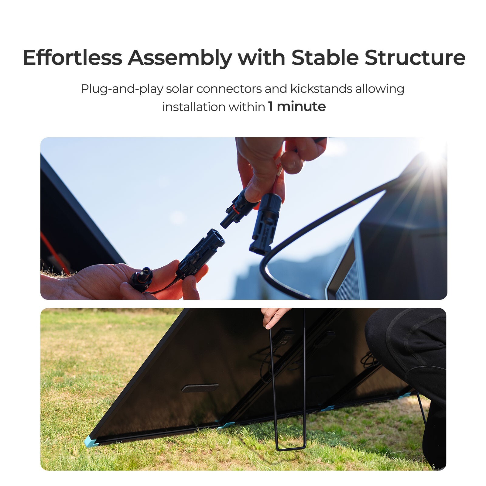 Renogy 300W Lightweight Portable Solar Suitcase Foldable Solar Panel Outdoor