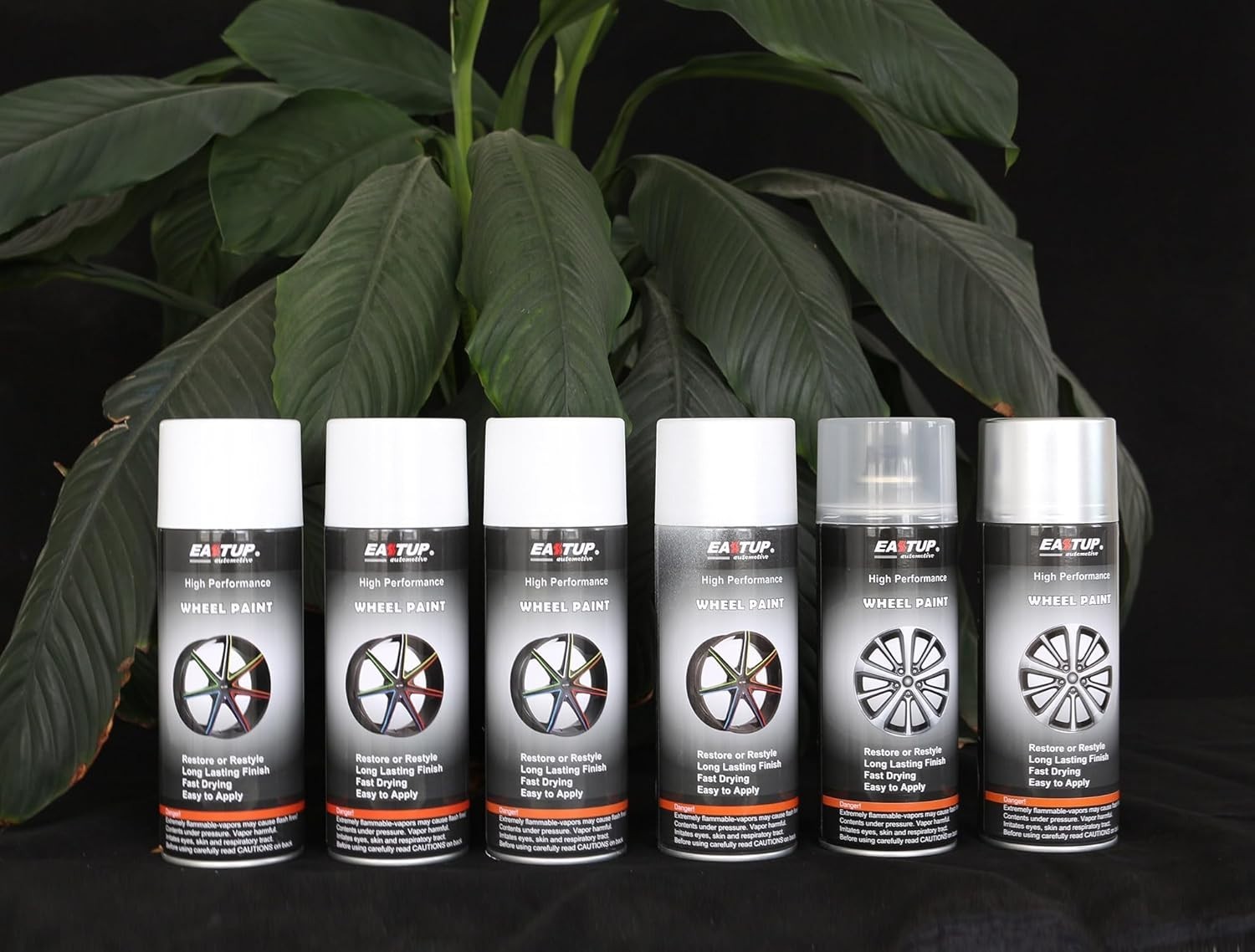 Flash Silver Metallic Wheel Spray Paint – Stunning Finish, 12.8 Fl Oz