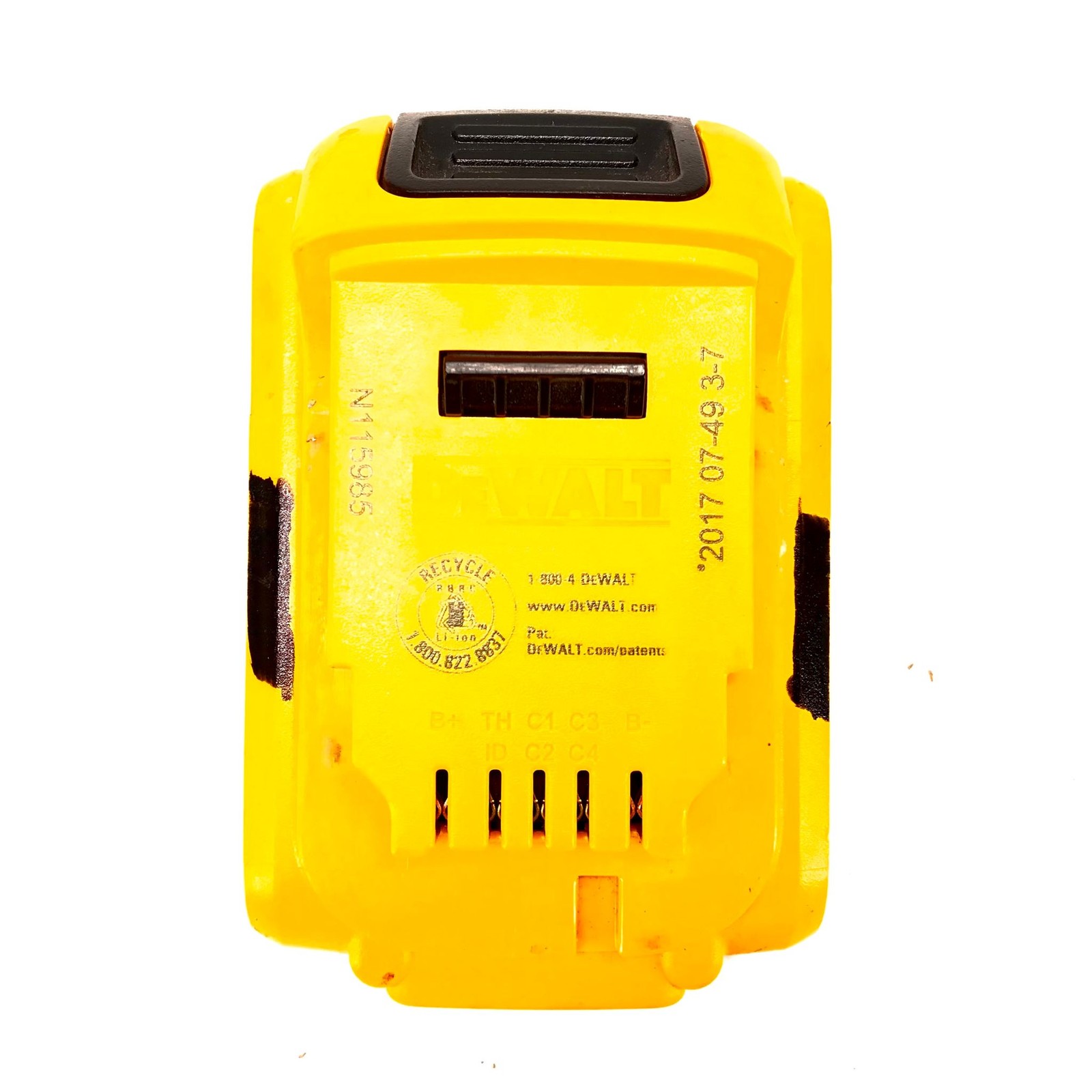 2 x Genuine OEM DeWalt 20v Max Lithium Ion Rechargeable Battery DCB203 40Wh