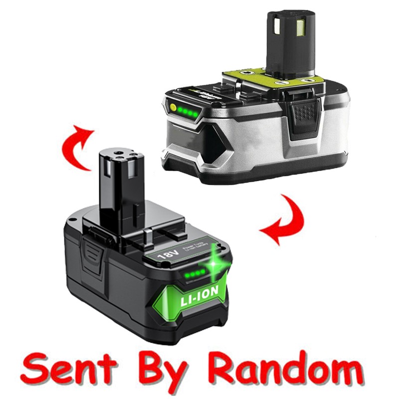 For Ryobi 18V P108 P102 P105 P109 string trimmer High Capacity Battery 8ah/12ah