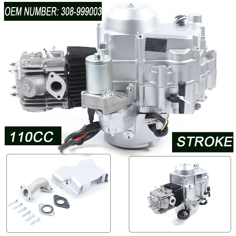 4-Stroke Engine Motor Kit For 50cc/70cc/90cc/110cc ATV and Go Karts 8000rpm