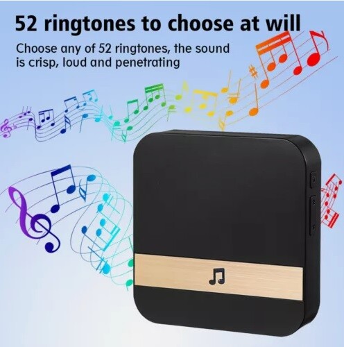 Smart WiFi Video Doorbell Wireless Intercom – Compare to RING – Ships in 24 hrs