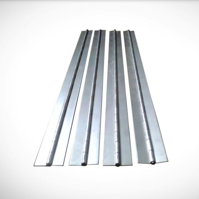 Heavy Duty Aluminum Continuous Hinge – Multiple Lengths, Widths & Thicknesses