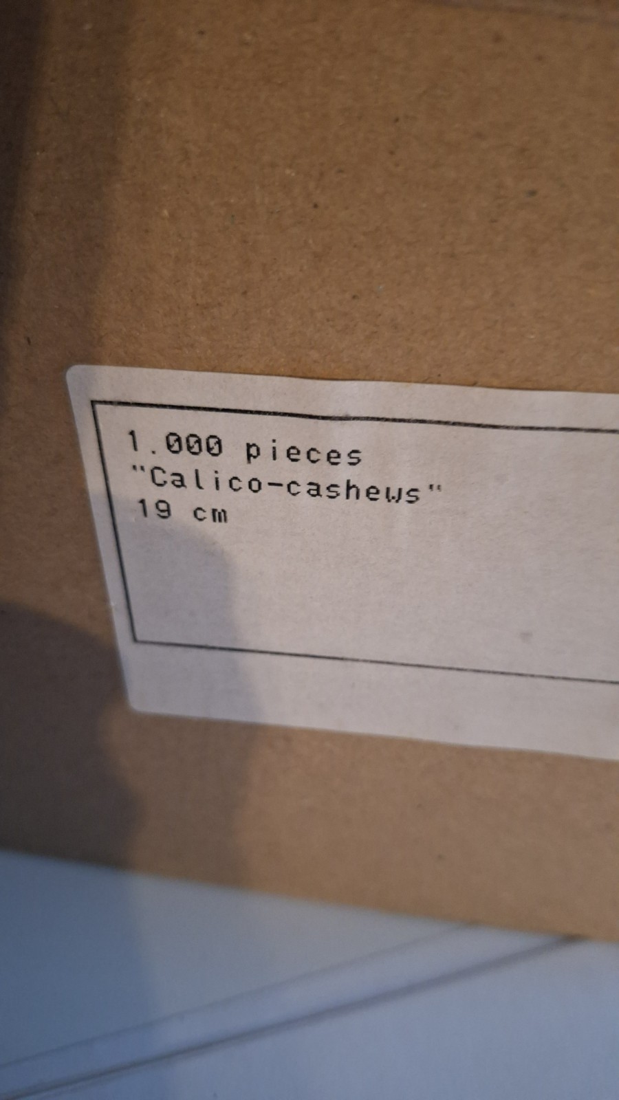 1000 CASHEWS.COM BRANDED TISSUE PAPER SHEETS RETAIL PACKAGING BULK LOT