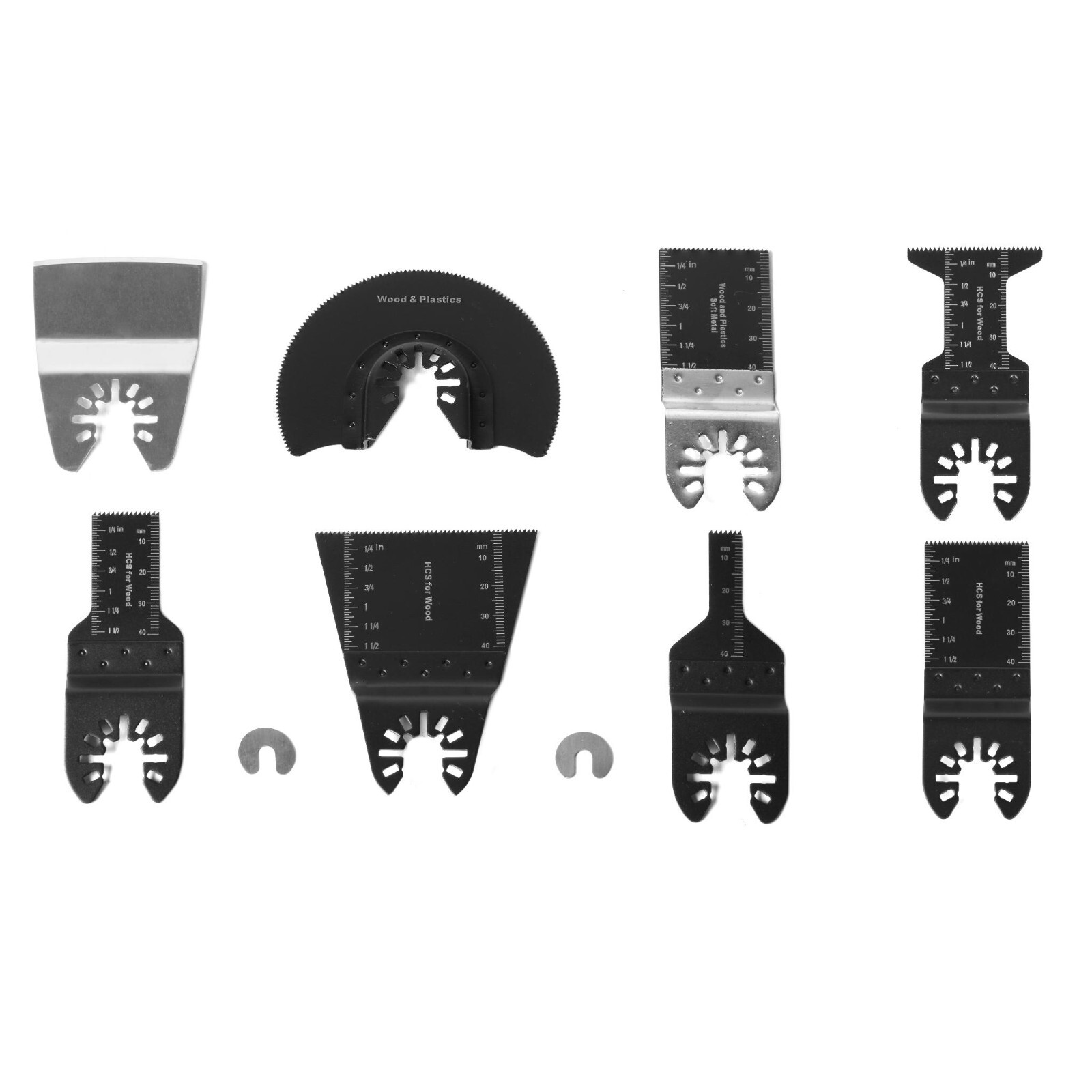 MTB031 31PCS Oscillating Multitool High Carbon Steel/Bi-Metal Assorted Blade Set