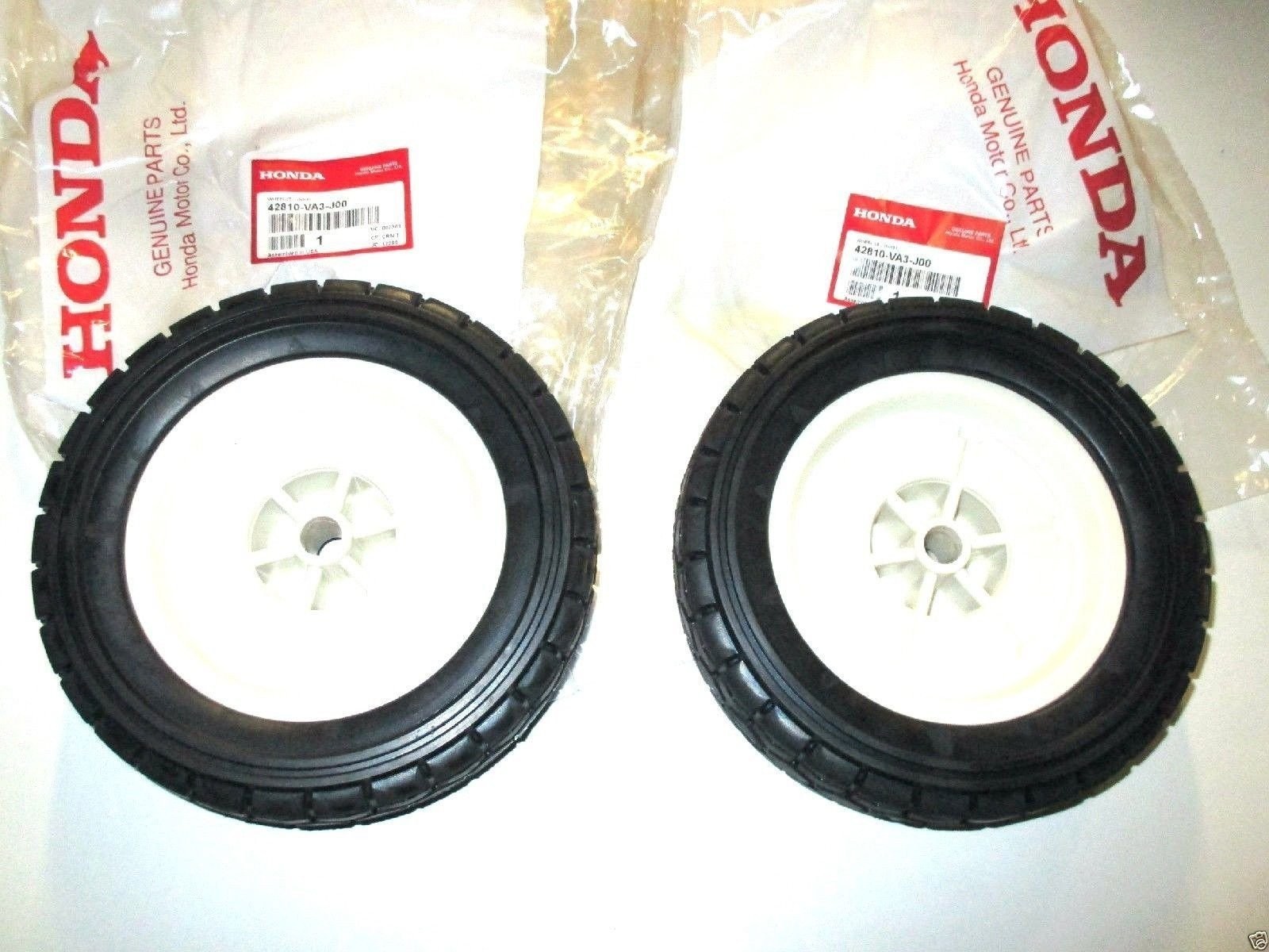 2 Pack Genuine Honda 42810-VA3-J00 Rear Wheel 8″ Fits HR215 HR216 HRA215 OEM