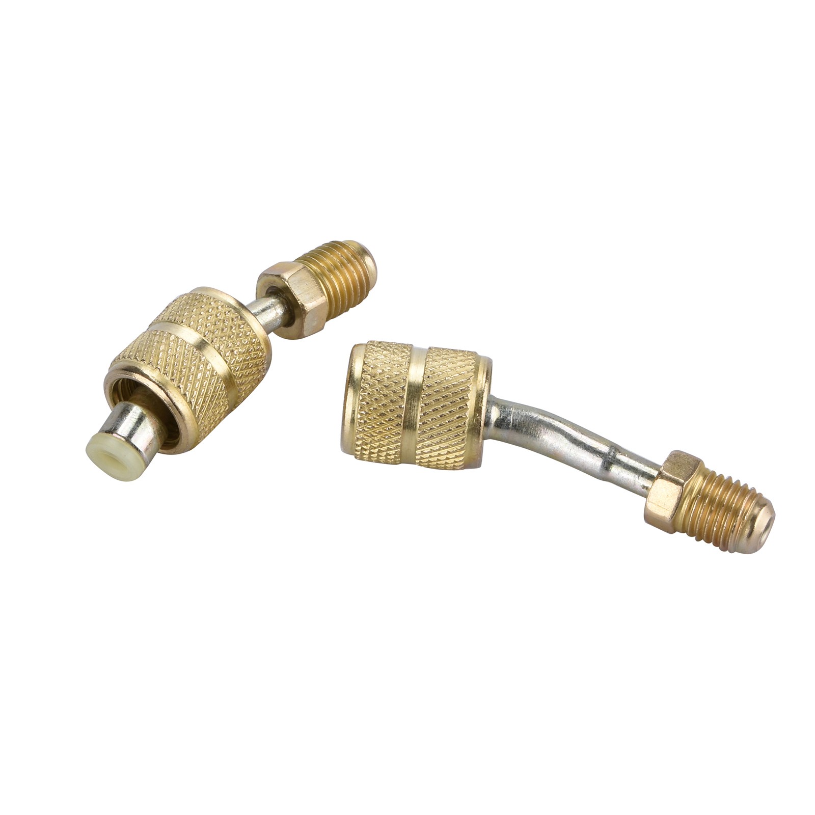 2* R410A Charging Vacuum Port Adapter Split Air Conditioner Brass Converter H