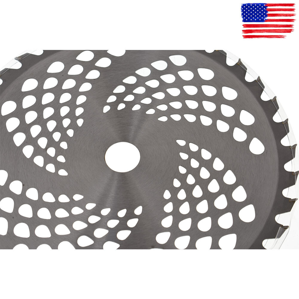 2 Pack -9″ x 36T Carbide Tip Brush Blades – For Cutter, Trimmer, Weed Eater