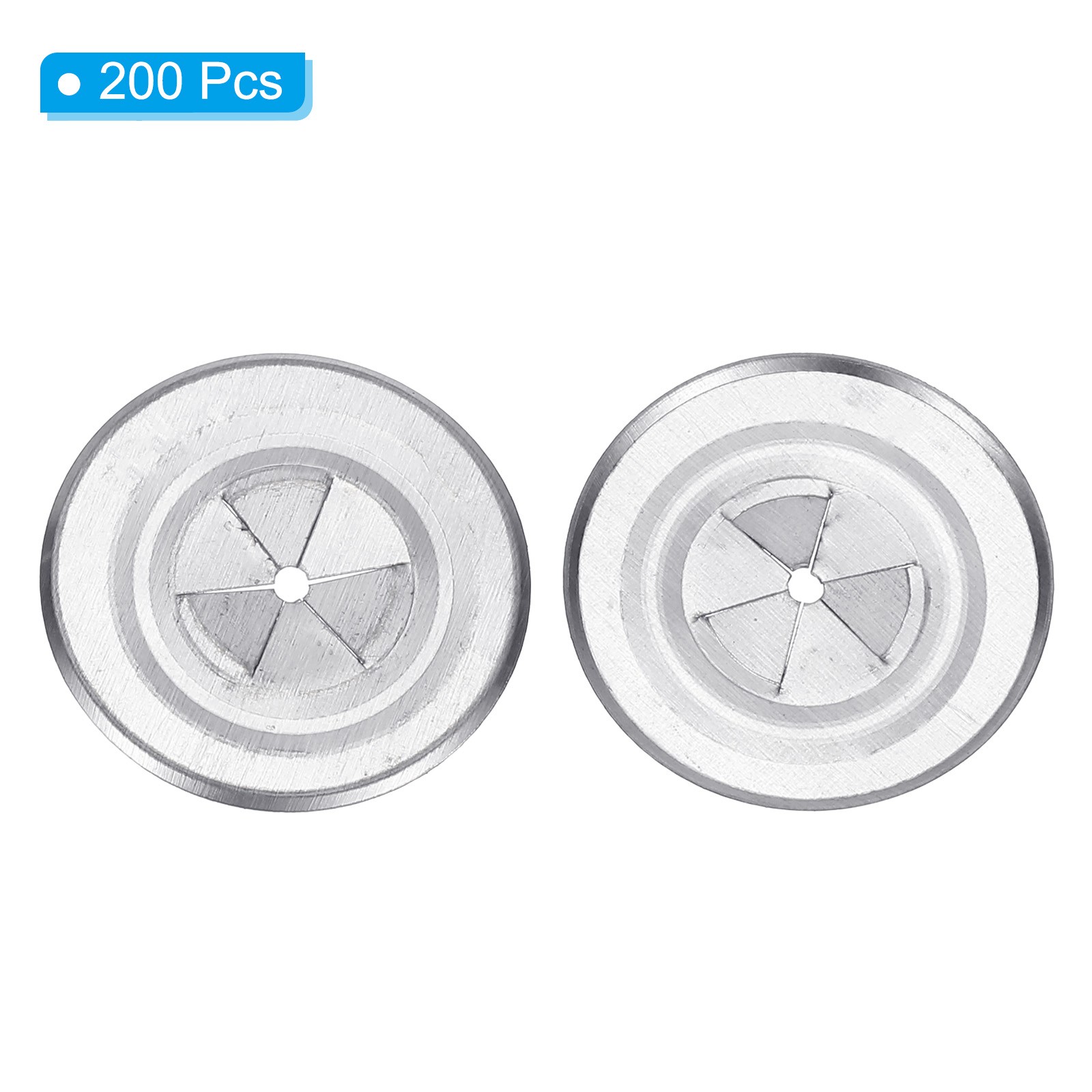 30mm Self Locking Washers, 200pcs Perforated Insulation Pins Washers Flat Washer