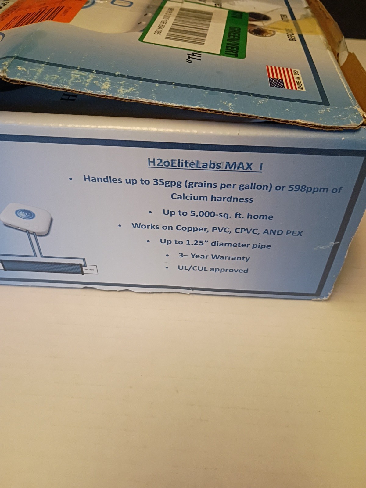 H20Elite Labs 0-35 GPG Electronic Water Conditioner (Indoor Use Only) EWC-Max i