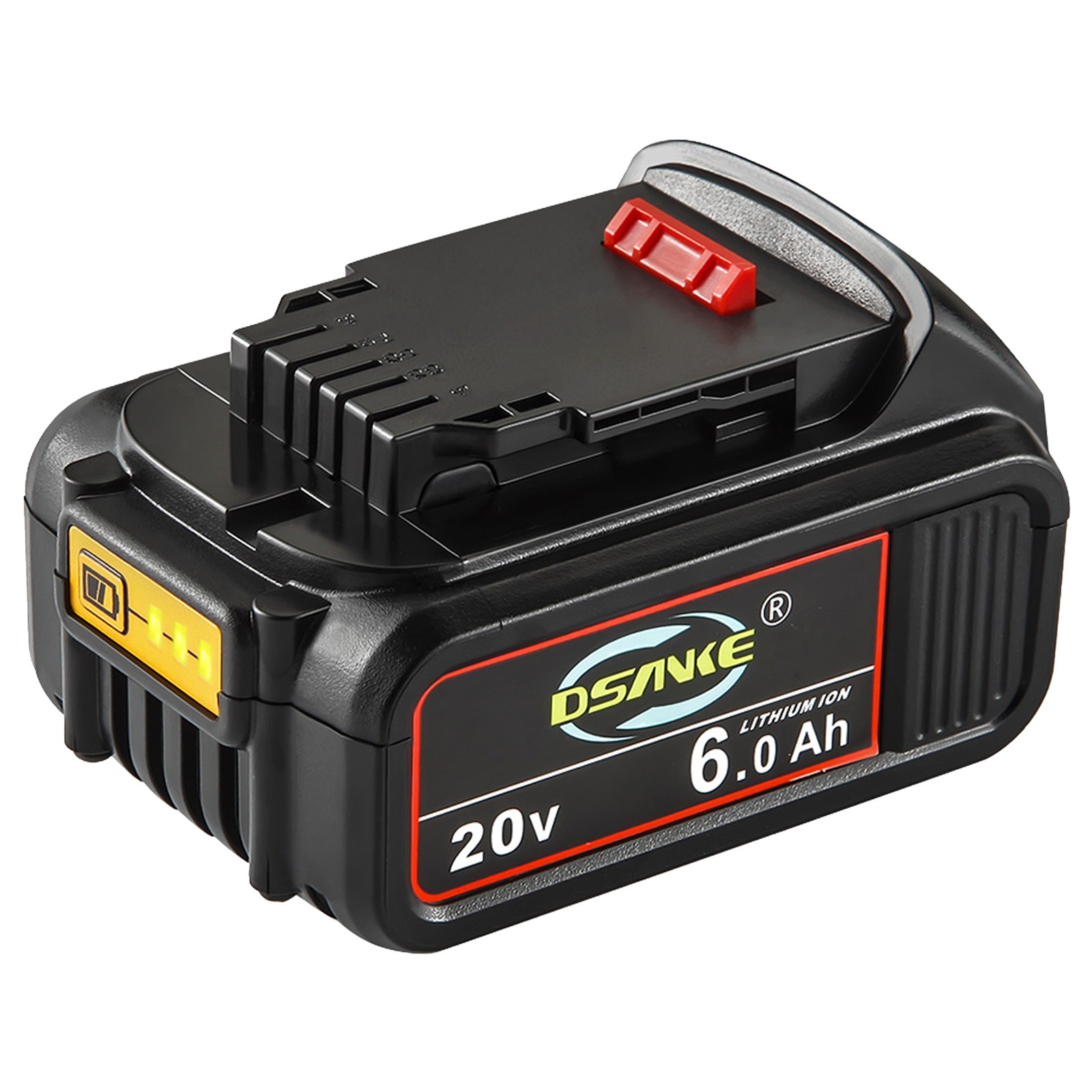 Pack For DeWalt 20V 20 Volt Max 6.0AH Lithium Battery DCB206 DCB205-2 DCB201-2