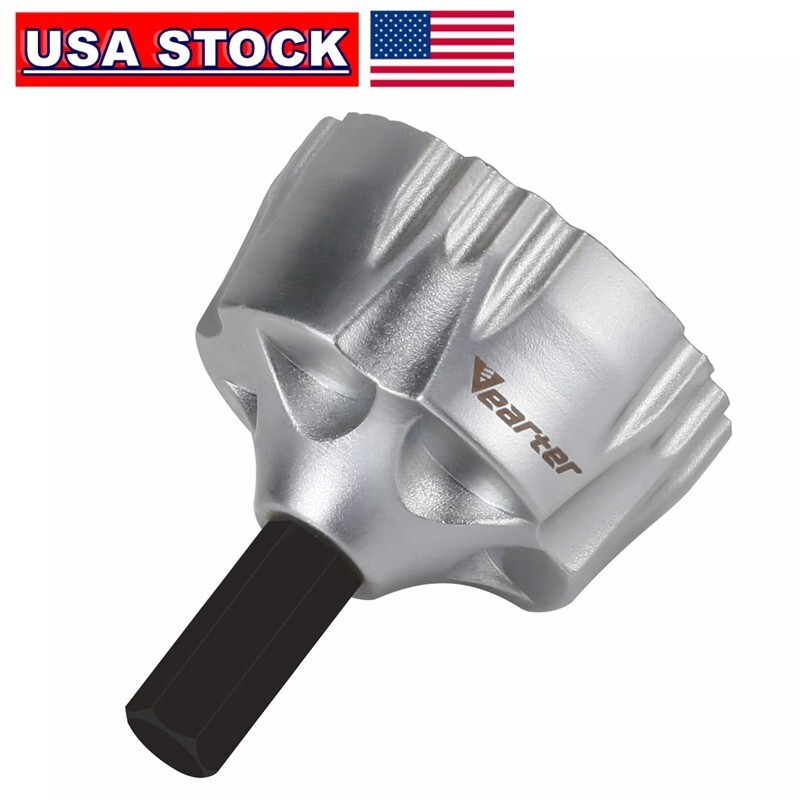Deburring External Chamfer Tool Hex Shank Bolt Thread Repair Fit 1/2″- 1-3/8″