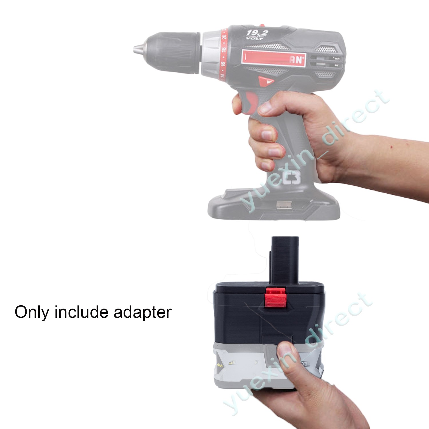 Battery Adapter for Craftsman C3 19.2V Power Tools Use on for Ryobi 18V Battery