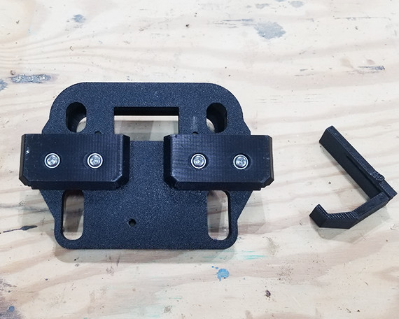 Packout Mount for Dewalt DCB107 (Charger Not Included)