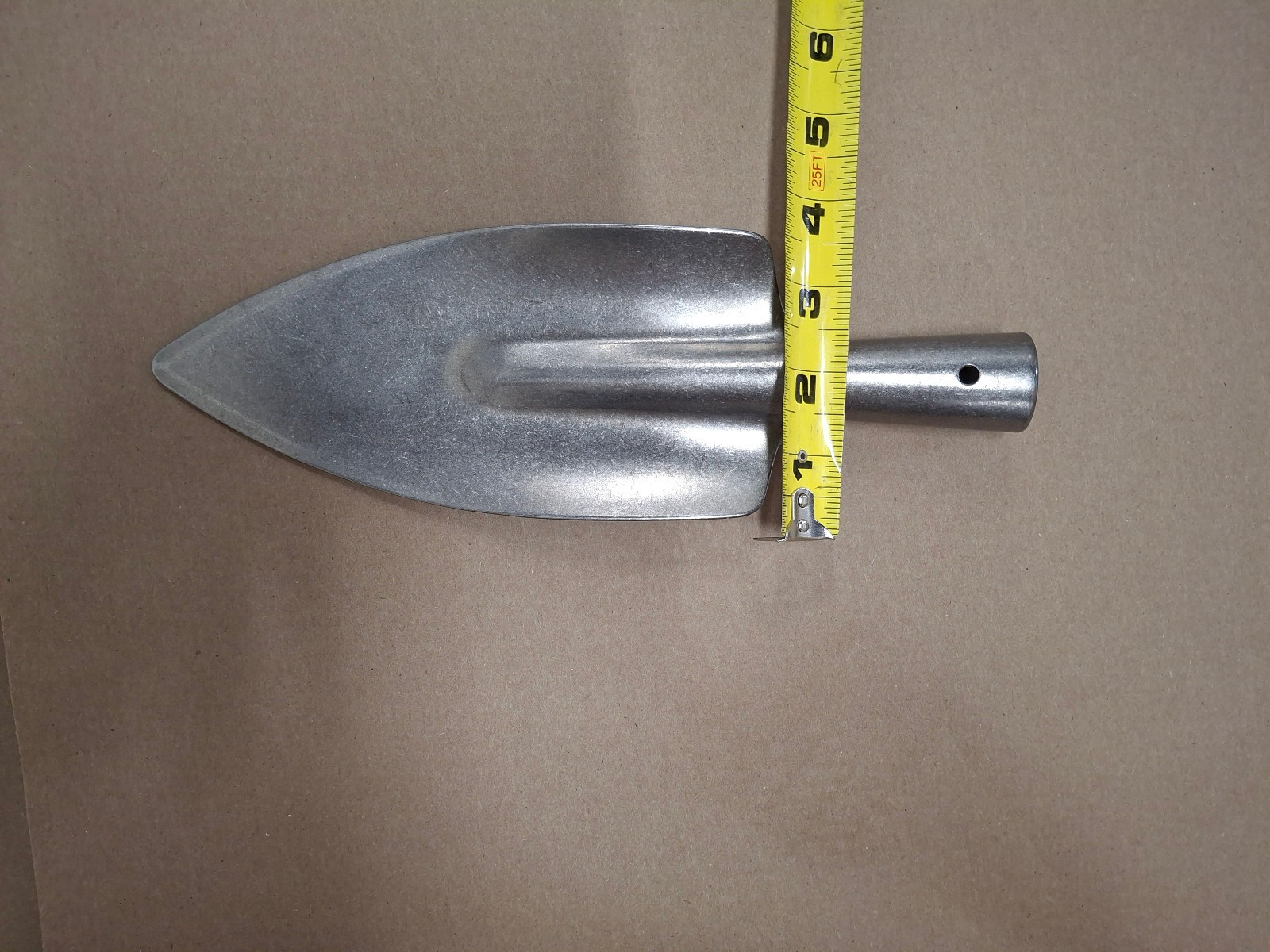 100% Titanium Small Russian Shovel Lifetime Lasting Pointed Lightweight Durable